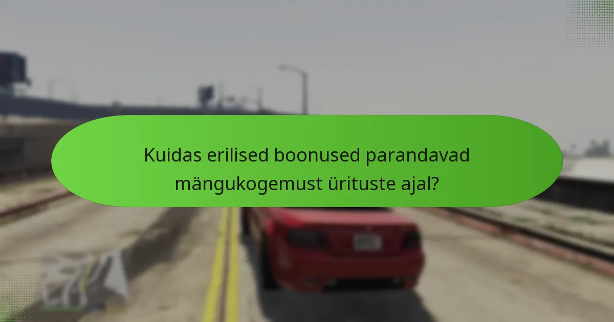 Kuidas erilised boonused parandavad mängukogemust ürituste ajal?