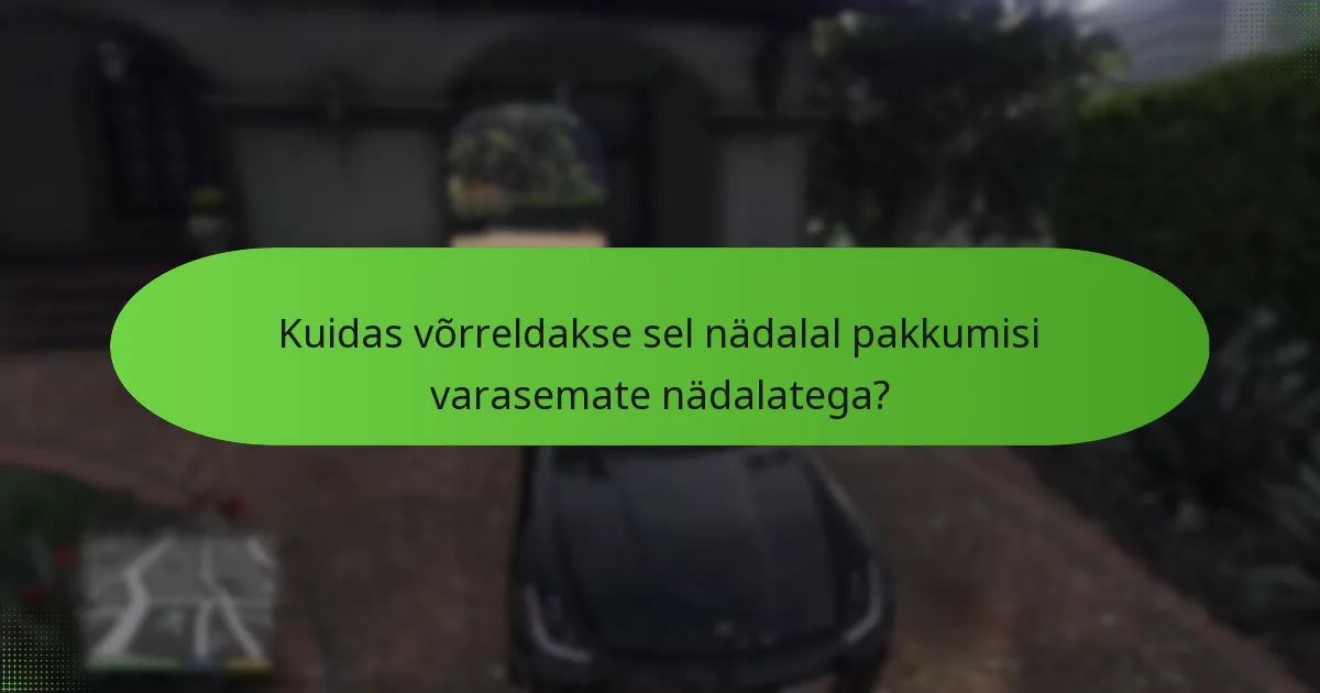 Kuidas maksimeerida nädalaste tasuta esemete eeliseid?