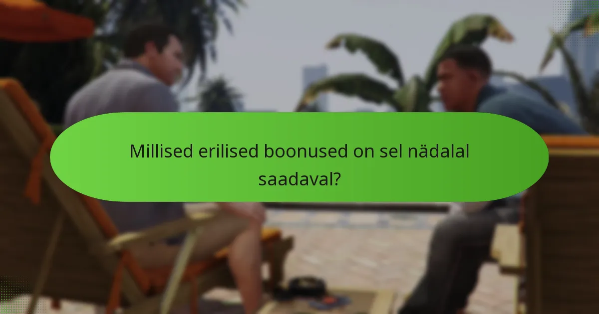 Kuidas saavad mängijad sel nädalal teenida ainulaadset GTA$?