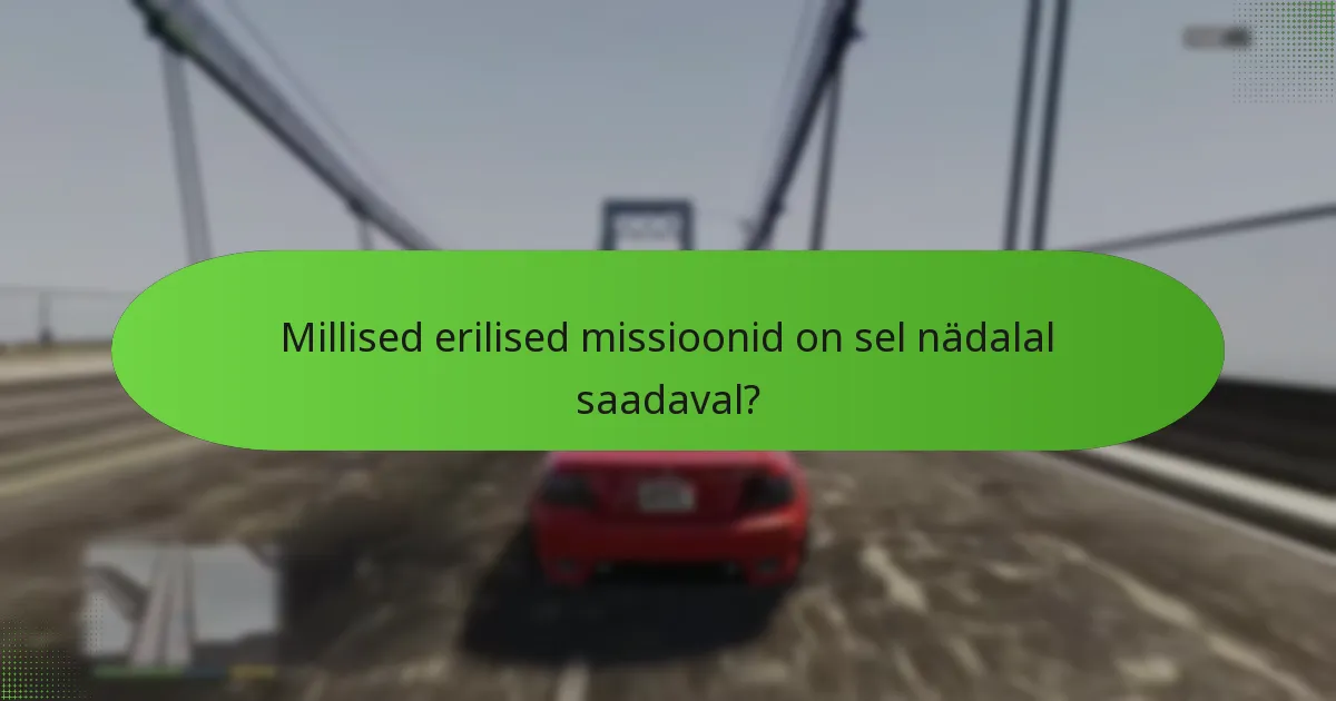 Milliseid ainulaadseid esemeid saavad mängijad sel nädalal omandada?
