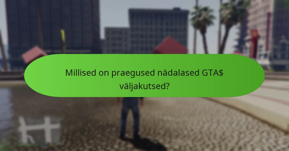 Kuidas võrreldavad selle nädala väljakutsed varasematega?